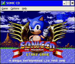 Download Sonic Cd 1996